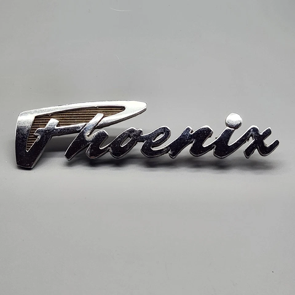 Dodge Dart Phoenix guardabarros emblema techo insignia de colección 1961 1962 1963 #2166417 leer Foto 2 de 4