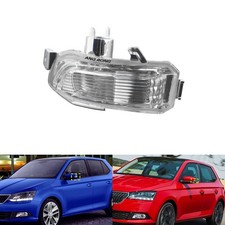 Links Spiegelblinker Außenspiegel Gehäuse für Skoda Fabia III NJ3 Kombi NJ5 14-