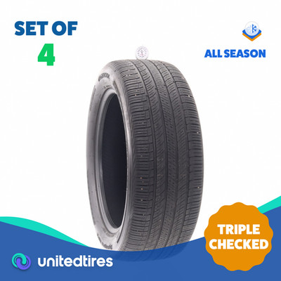 Set of (4) Used 235/55R19 Hankook Dynapro HP2 101H - 6.5-8/32