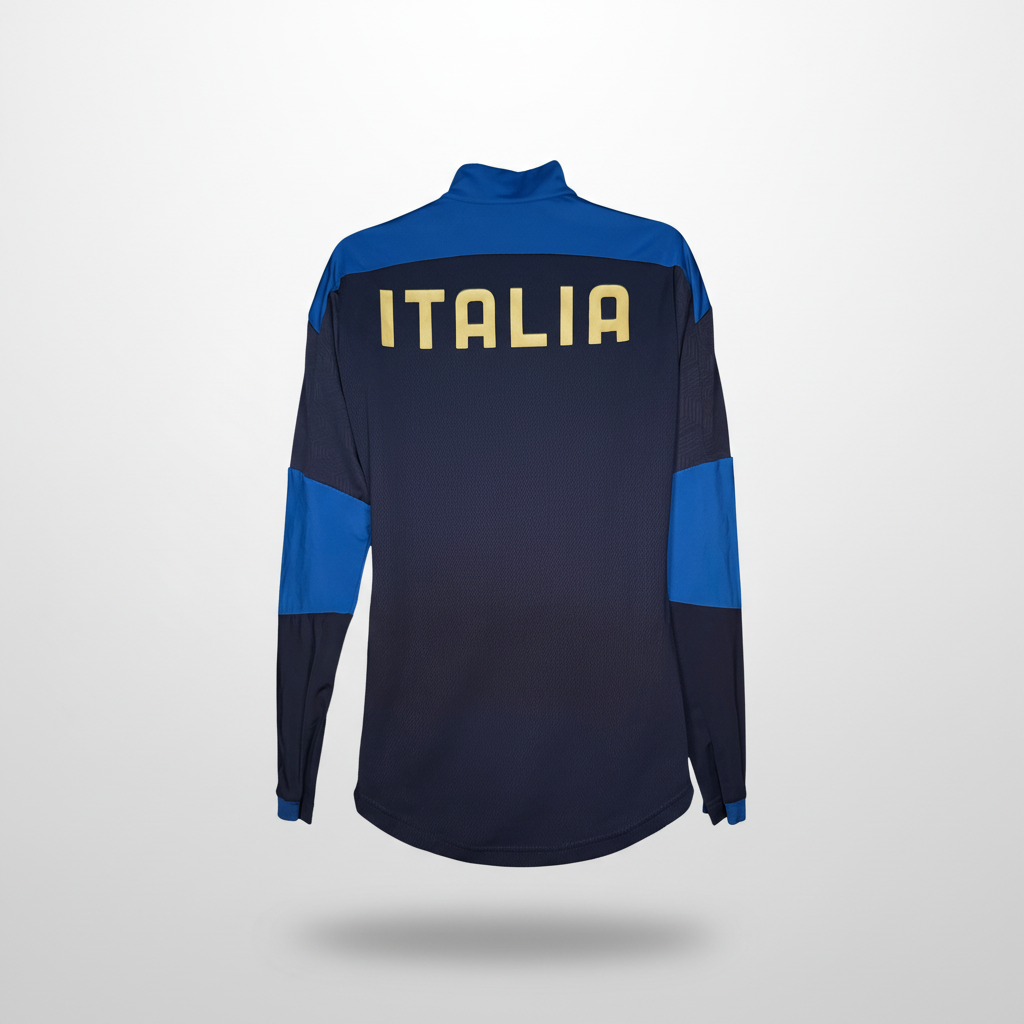 2020-2021 Italy 1/4 Zip TOP JACKET Soccer Puma Small Authentic | eBay