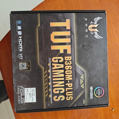 ASUS TUF B360M-PLUS GAMING S LGA1151 B360 mATX DDR4 M.2 HDMI DVI USB3.1