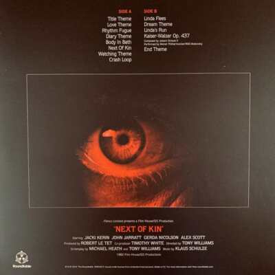豪LP Klaus Schulze Next Of Kin (Music From The Motion Picture Soundtra SIR016LP The Roundtable 未開封 /00260 SCHULZE,KLAUS - Next Of Kin - Amazon.com Music