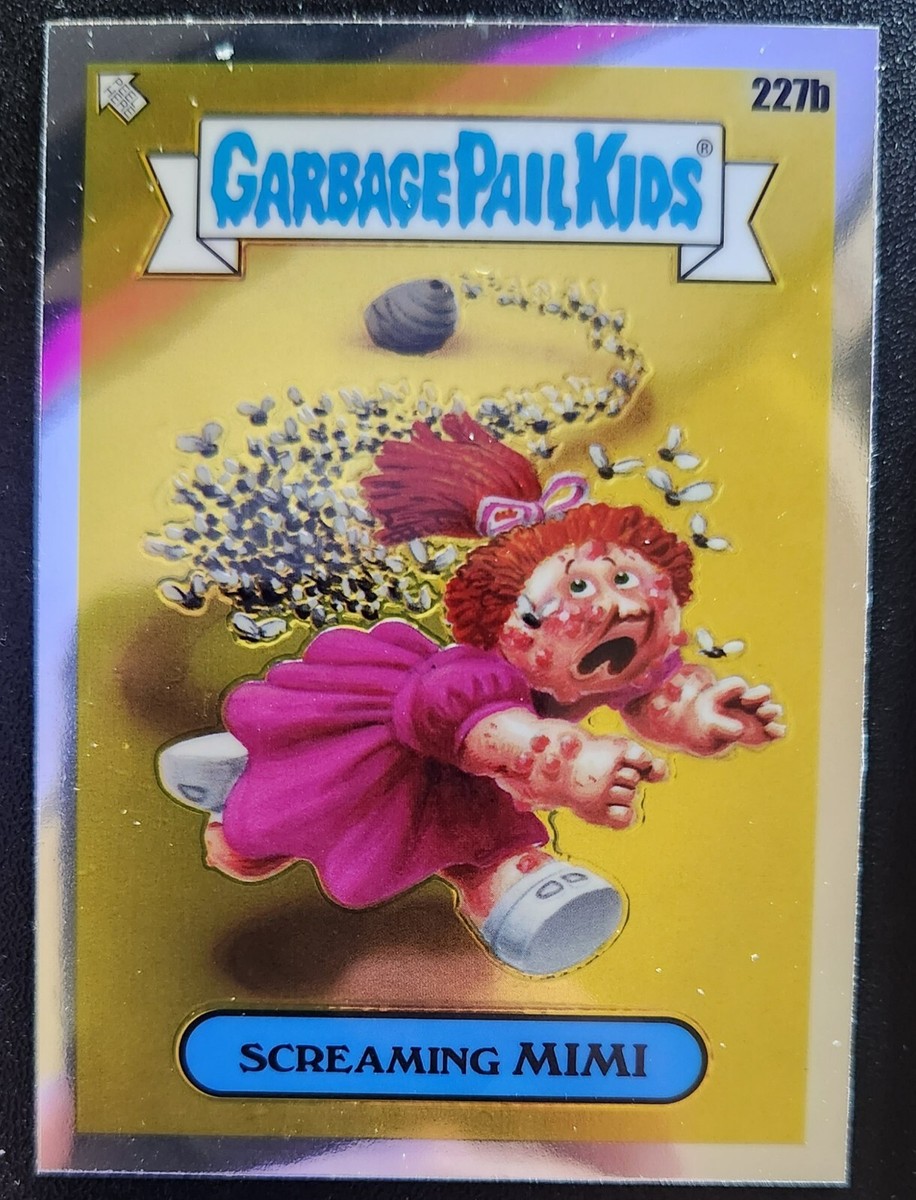 227B SCREAMING MIMI 2023 GPK Garbage Pail Kids Chrome Series 6 | eBay