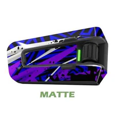 For Cardo Packtalk Edge Neo Pro Skin Stickers Matte Removable Retro Graffiti