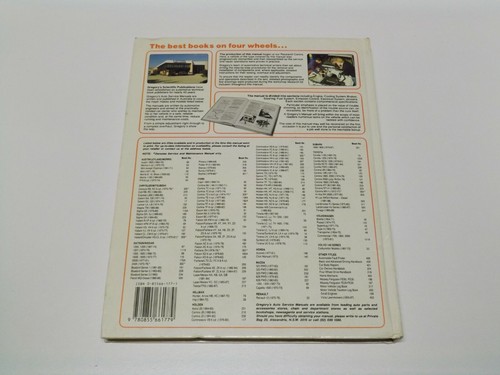 Gregory's No 111A Datsun 120Y 1974/1979 Service and Repair Manual - Picture 2 of 8
