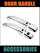 Chrome Side Smart Door Handle Covers Trims For 2005-2012 Nissan Pathfinder Suv