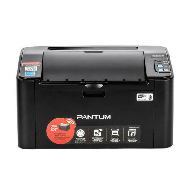 pantum p2500w monochrome wireless laser printer