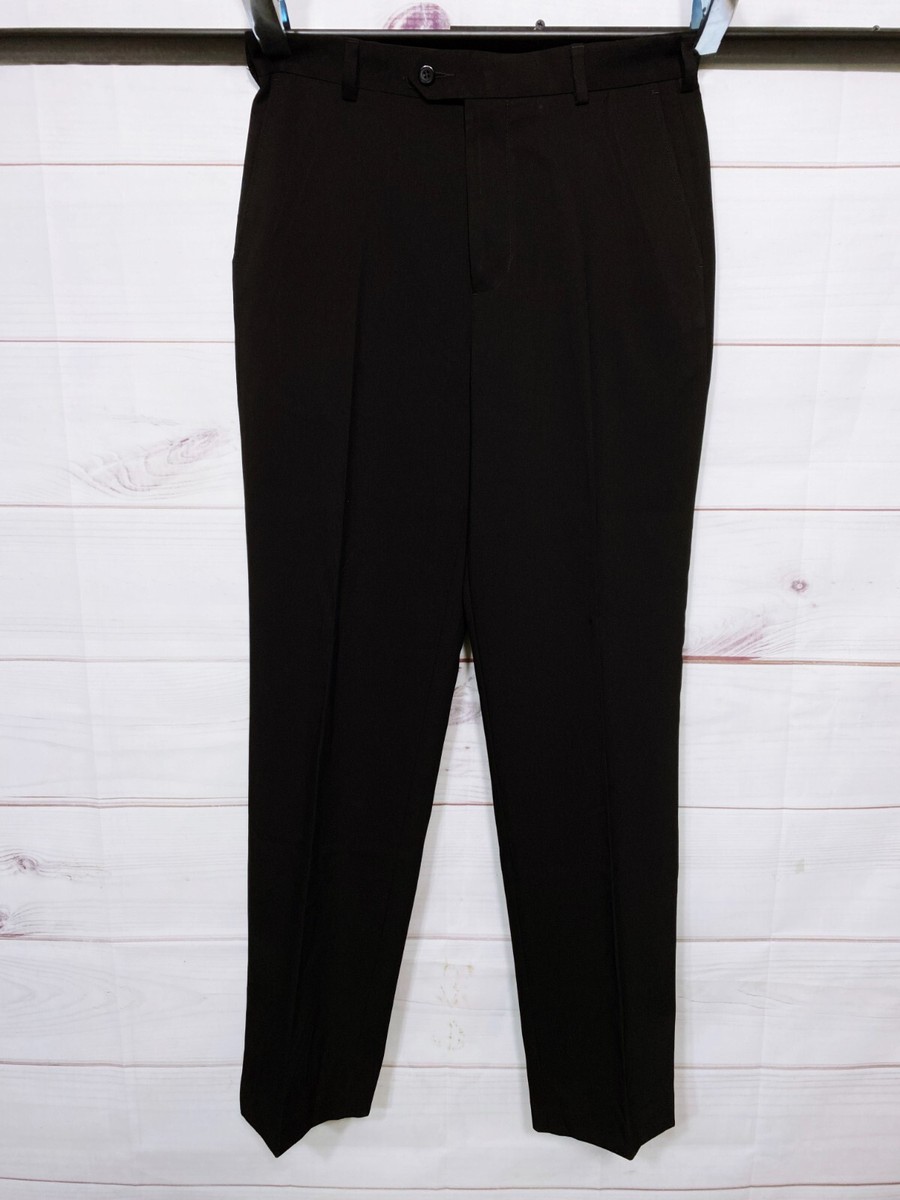 george dress pants Men's & Big Men's Modern Fit Premium Comfort Flat Front Suit Pants, Sizes 30-44 Just another reason for you to make this dress pant yours. George Mens Performance Dress Pants