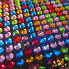 Gem Stickers Rhinestone Stickers Self Adhesive Art Craft Face Decoration Jewel