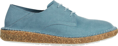Birkenstock Gary Veloursleder Sky Fussbettbreite Schmal