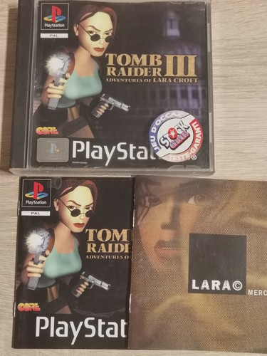 Jeu Tomb Raider I Pour PlayStation 1 (PS1) - Version D'occasion En Bon état, Compatible PS2/PS3