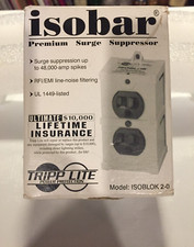 Isobar Premiium Surge Supppressor, ISOBLOK 2-0,Open Box