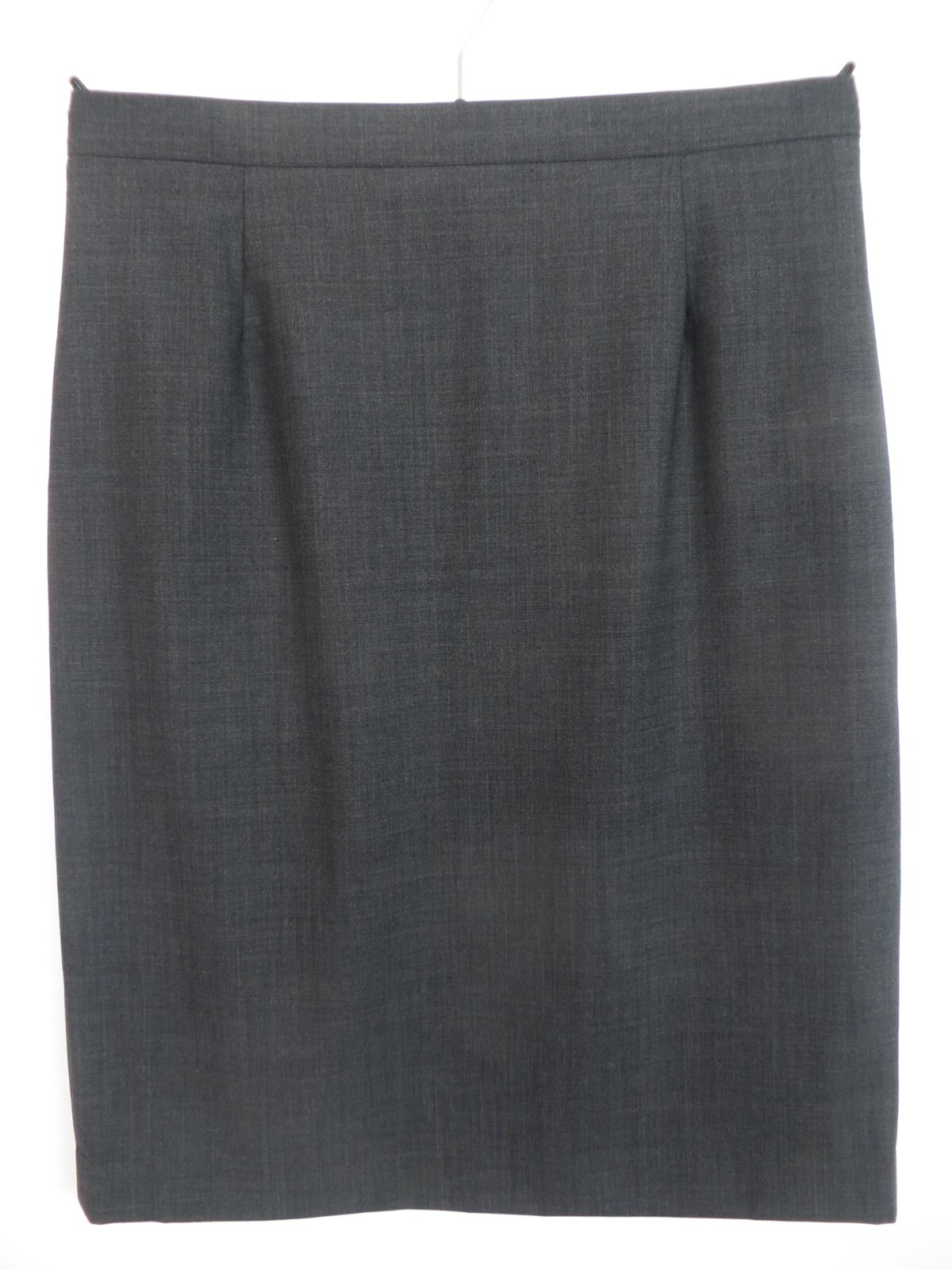 Jones New York Womens Lightweight Stretch Wool Pencil Skirt Lined Gray Size 10