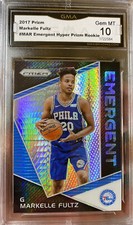 2017 Panini Prizm Hyper Rookie Markelle Fultz Emergent Insert Gem Mint 10 SP RC