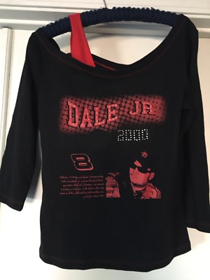 WOMENS BlACK BLOUSE, XL,,NWT,,DALE EARNHARDT JR ..CHASE FOR WOMEN,,,NASCAR