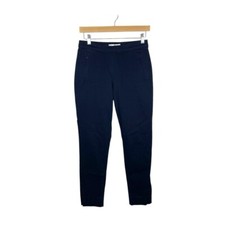 Peter Millar Women  s Karlie Pull On Tapered Trousers in Navy Blue Size S
