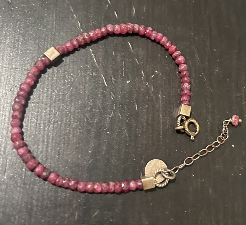 Ruby Strand Bracelet - image 1