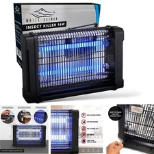 Indoor Bug Zapper Electric UV Light Insect Fly Pest Bug Gnat and Mosquito Trap