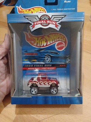 HOT WHEELS 1998 FINAL RUN RETIRING MODELS  STREET ROADER #5 of 12