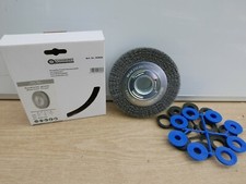 SONNENFLEX 6" 150MM X 20MM BENCH GRINDER CRIMPED WIRE WHEEL BRUSH 00826