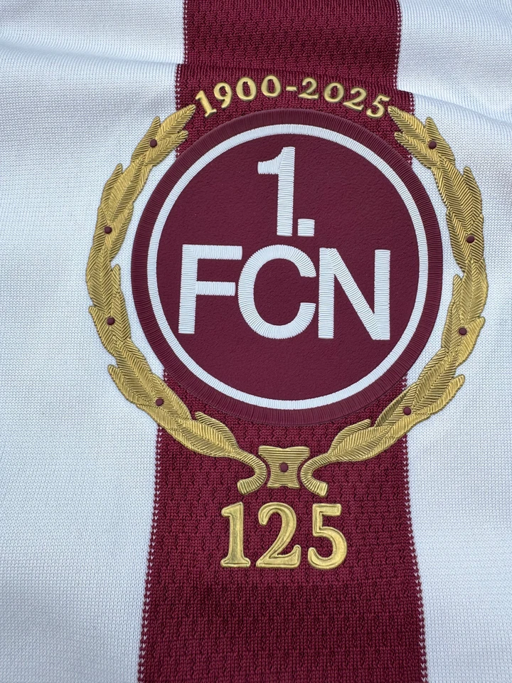 1.FC Nürnberg Sondertrikot XXL Anniversary 2025 Adidas 125 jahre FCN 2XL NEU - Bild 3 von 4