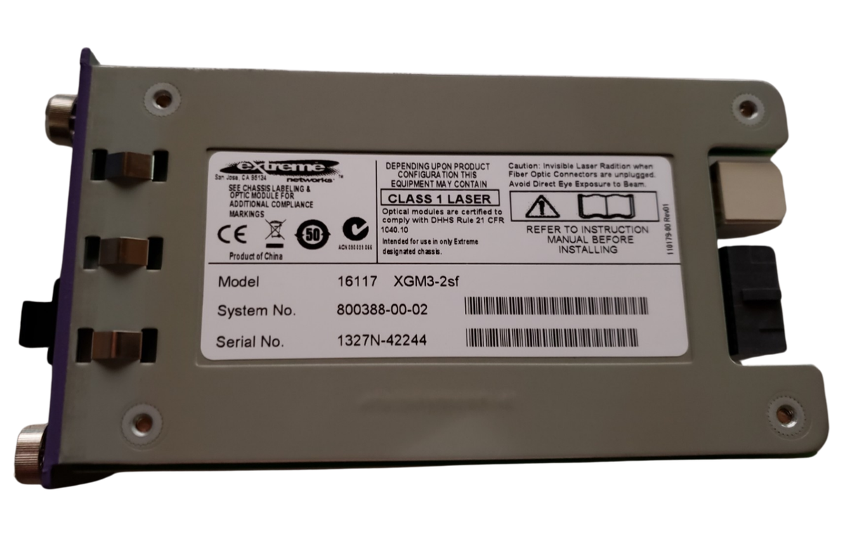 Extreme Networks XGM3-2sf X460 Series Switch Module 16117 | eBay