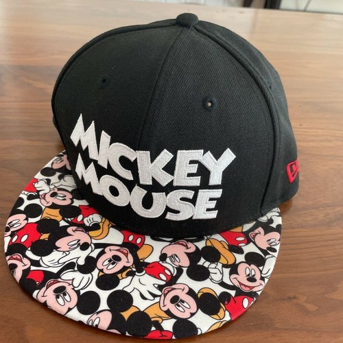 New Era × Disney Mickey Mouse Cap Hat Free Size Black (No Tag) Tokyo Disney  | eBay