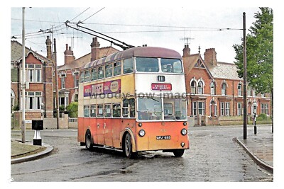 ptc7854 - Yorks - G-T CT Trolleybus No.160. Reg.GFU 693, Cleethor' - Druck 6x4 