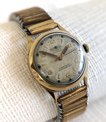 HERODIA vintage golden color watch Swiss made For repair | eBay