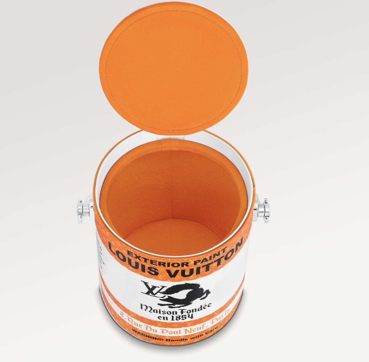 CostSavvy louis vuitton paint can purse