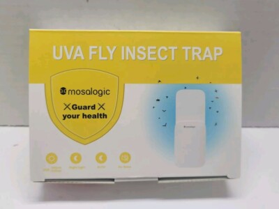 Mosalogic Plug In UVA Flying Insect Trap Starter Fly Mosquito Fruit Flies Killer