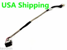 DC power jack in cable harness for HP DV4 DV4-1000 DV4-2000 DV4T DV4Z series