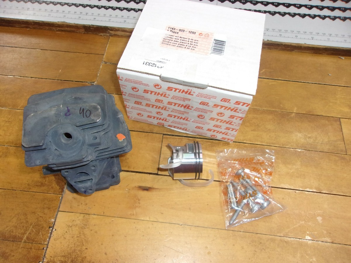 Stihl OEM MS251 Piston & Cylinder 44m 1143-020-1203 MS 251 #GM