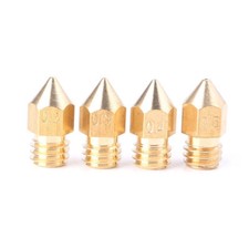 1Pcs 0.2/0.3/0.4/0.5mm Nozzle 3D Printer Extruder Head for MK8 Makerbot 1.75mm