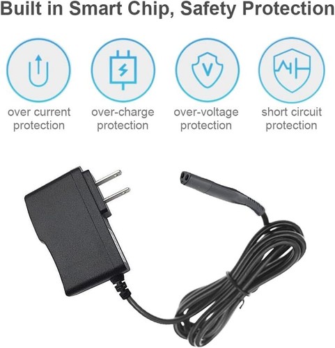 Wall Charger Cord for Braun Series 7 9 3 5 1 Braun Electric Shaver Power Supply - Picture 4 of 5