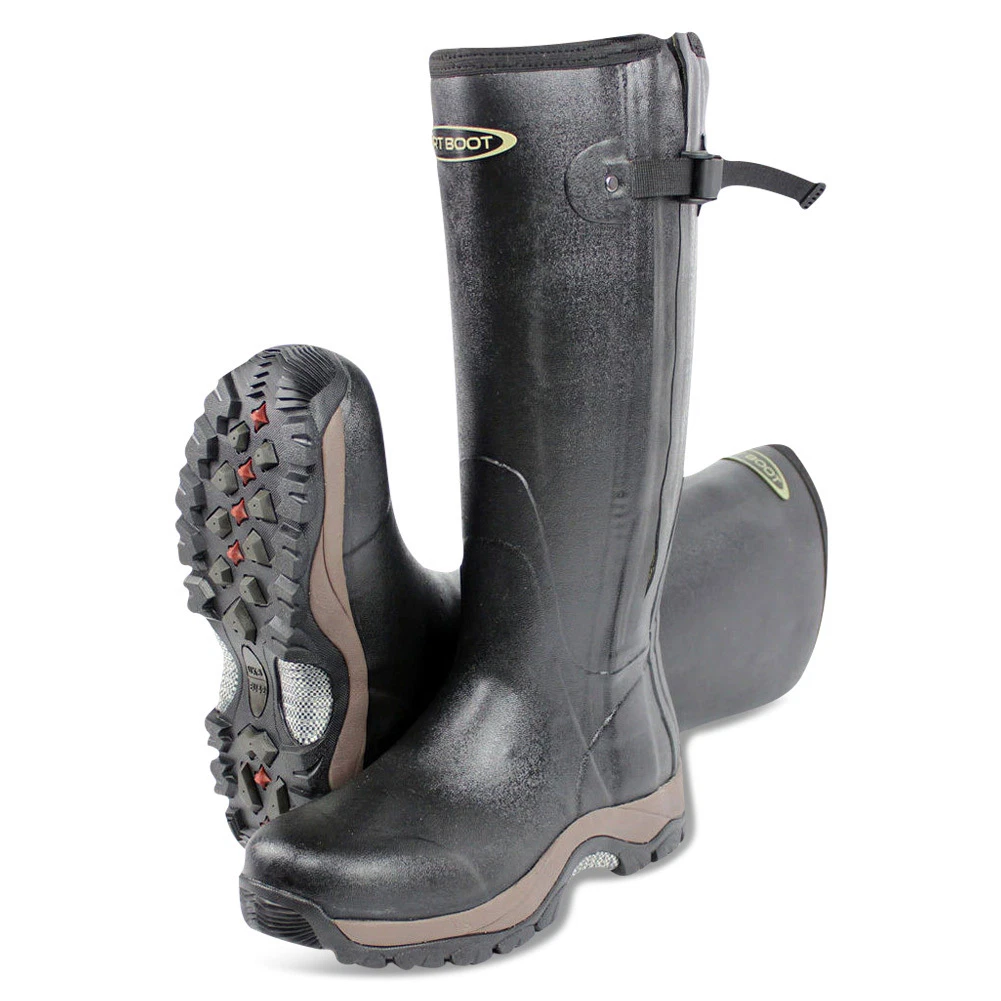 Dirt Boot® Neoprene Rubber Wellington Muck Boot Pro-Sport™ Hunt Zip Tall Wellies