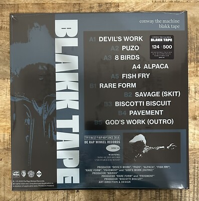 Conway the Machine - Blakk Tape Splatter Limited Vinyl | eBay UK