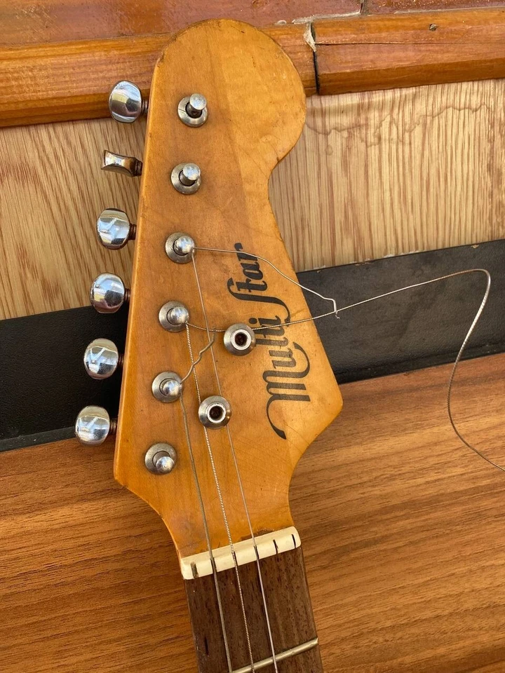 Musima Multi Star E-Gitarre DDR Muzima Multistar Vintage und selten - Bild 3 von 4