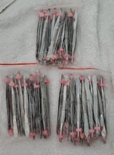 Lot of 60 - Stainless Steel Tweezers - Slant Tip Tweezers