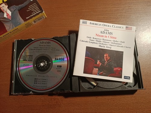 John Adams: Nixon en China - 2009 EE. UU. Juego de 3 CD / Marin Alsop / Naxos - Imagen 6 de 8