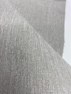 8 Meter Laura Ashley Ayden silber Chenille Polsterstoff VERSANDKOSTENFREI