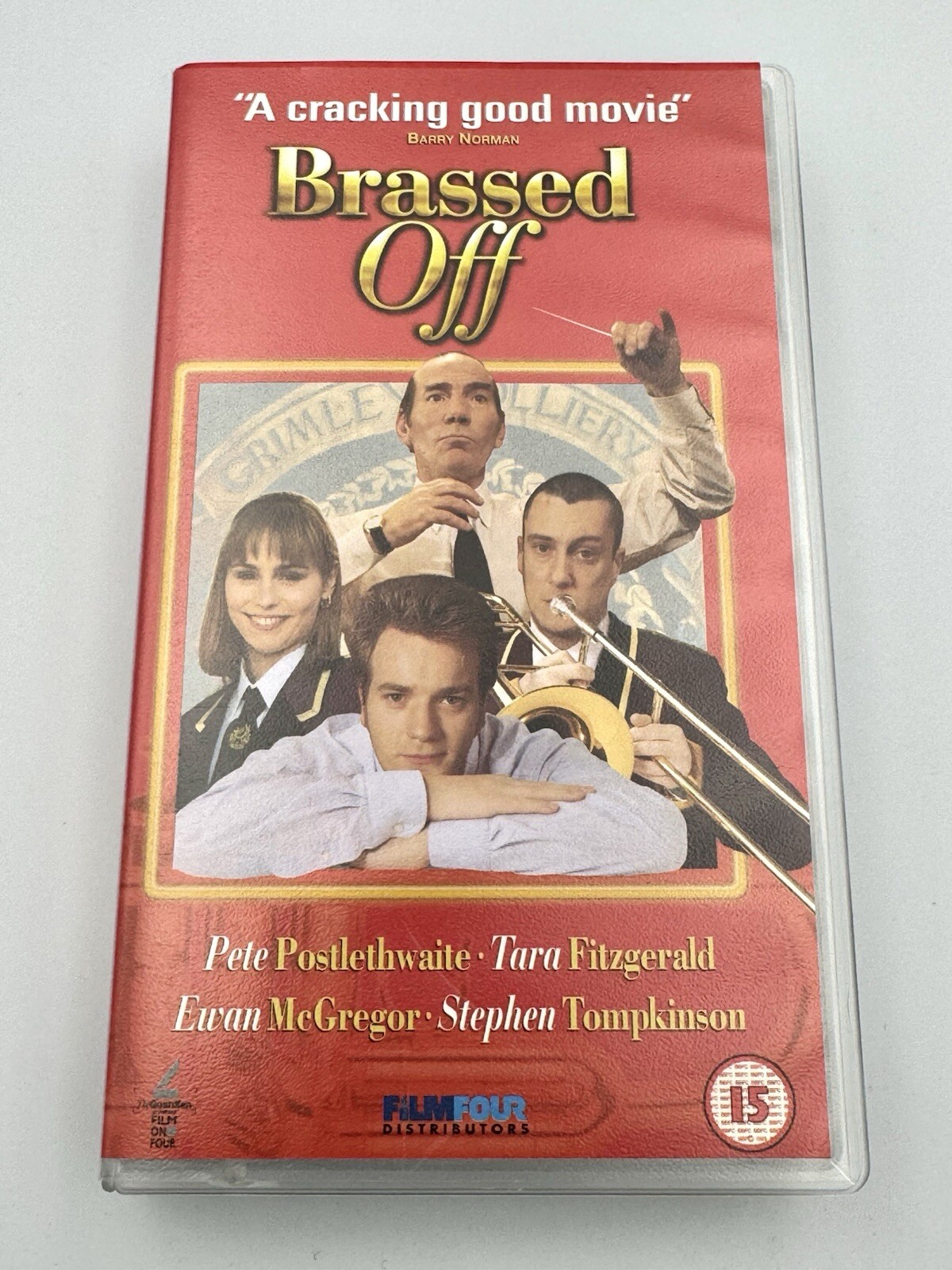 Brassed Off VHS - 1996 Original Video Tape & Case In Excellent Condition