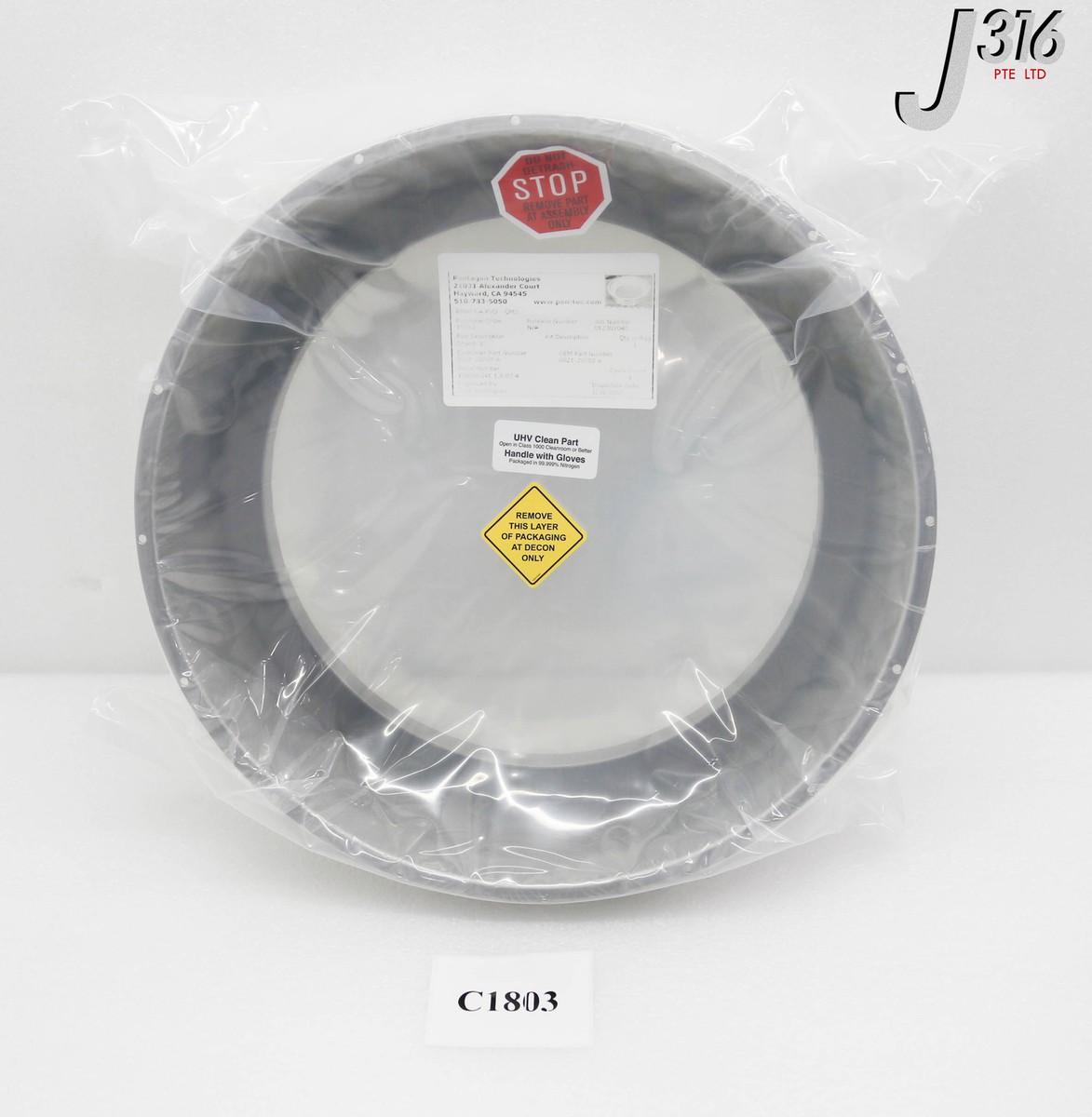 Na C1803 APPLIED MATERIALS SHIELD, 8