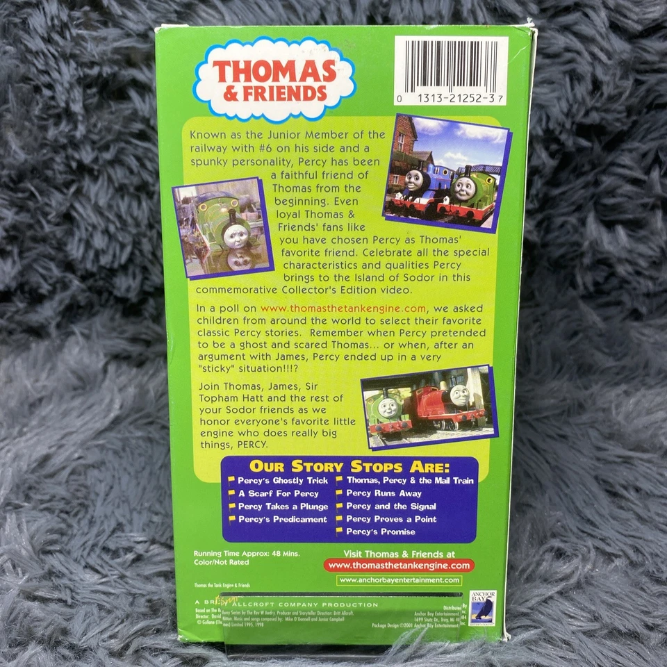 Thomas & Friends VHS Tape 1998 Best of Percy Collectors Edition Classic Train - Image 4 of 4