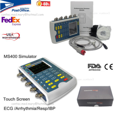 Contec MS400 Multi-parameter Patient Simulator,ECG Simulator USA Warehouse,Fedex