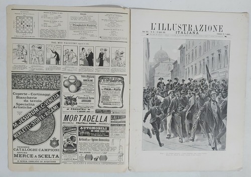 15531 L'illustrazione italiana 1903 a. XXX n. 16 - Sciopero generale - Picture 3 of 8