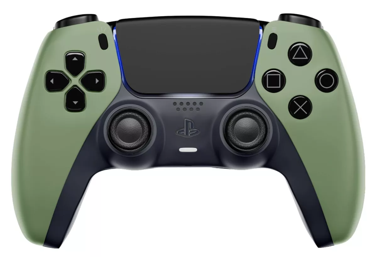 Matcha Green Custom UN Modded Controller Unique Design compatible with PS5 OEM