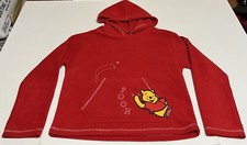 Pooh 100 Acre Collection Hoodie Women Large L Fleece Pullover Winnie The Pooh