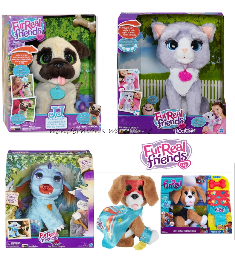 Furreal Friends Interactive Pets Bootsie/JJ Pug/Torch/Bonus Charlie - Brand  New