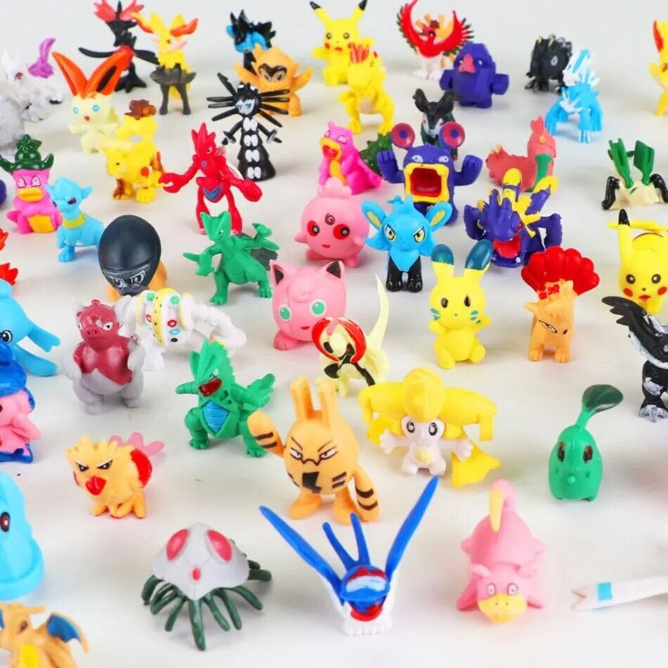 Conjunto de 144 piezas de figuras de acción Pokémon - Juguete perfecto para niños regalo/regalo